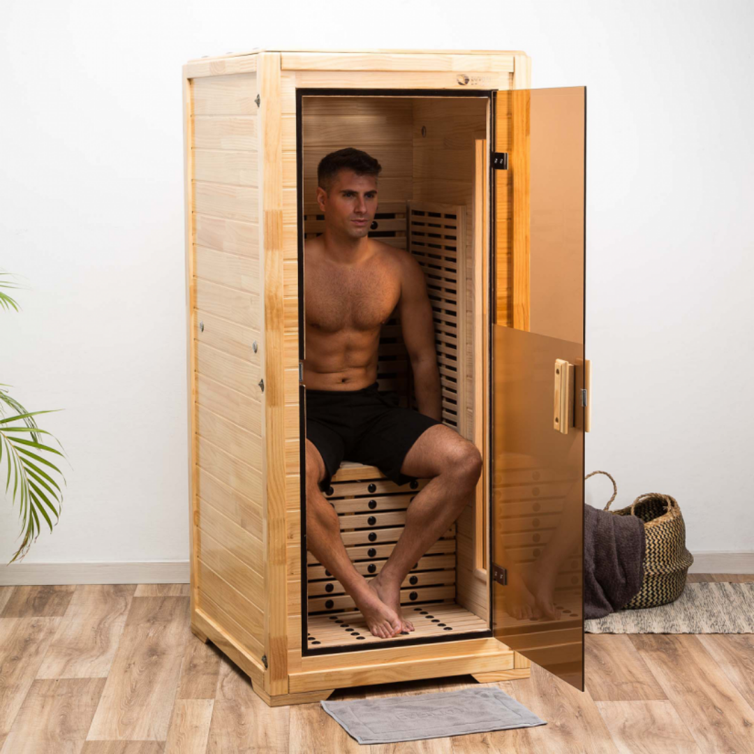 Sauna | Binnen | Volledig lichaam | 1 persoon | Dharani® S1 | Global Relax®
