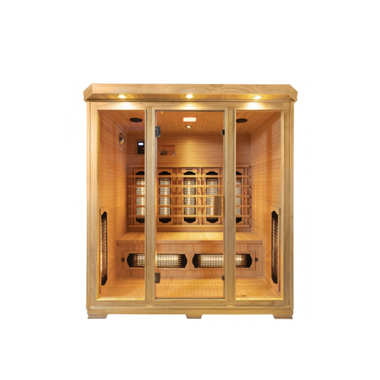 Sauna | Binnen | Volledig lichaam | 4/5 personen | Dharani® S4 Plus | Global Relax® 