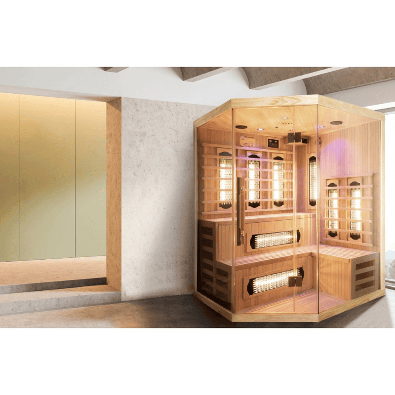 Sauna | Binnen | Volledig lichaam | 5 personen | Dharani® S5 | Global Relax® 