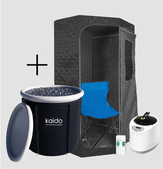kaido™ FREE ICE POD and Sauna Pod + Steamer [PRE ORDER 10% OFF] SAVE £99!